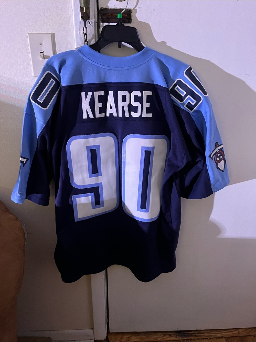 Jevon Kearse Tennessee Titans Mitchell & Ness men’s NFL jersey XL